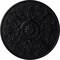 Ekena Millwork Versailles Ceiling Medallion (Fits Canopies up to 3 1/4"), Hand-Painted Steel Gray, 33"OD x 1 3/4"P CM33VESGS - alternate 1